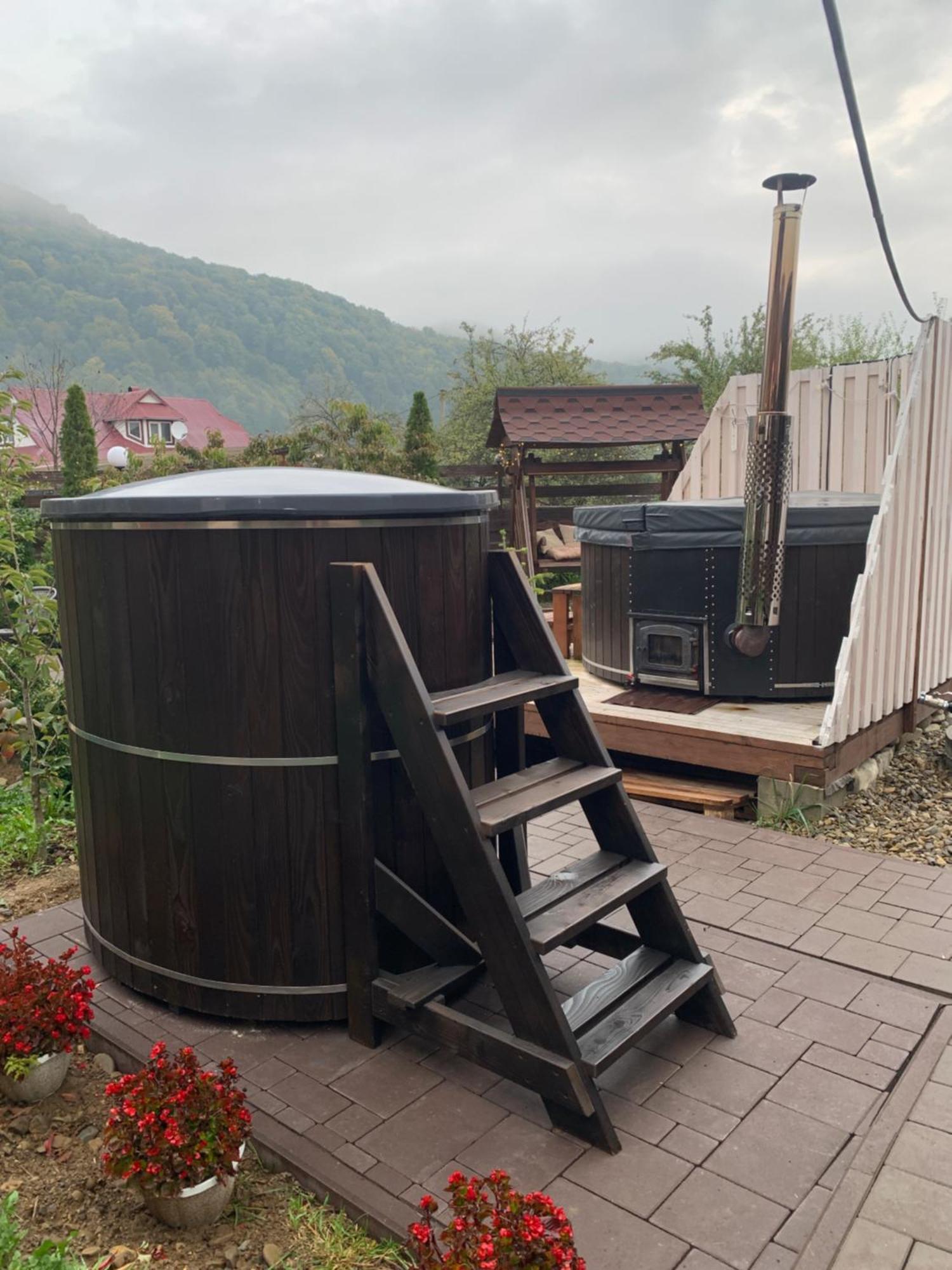 Ferienwohnung Rimma Шешори З Чаном Та Сауною Exterior foto